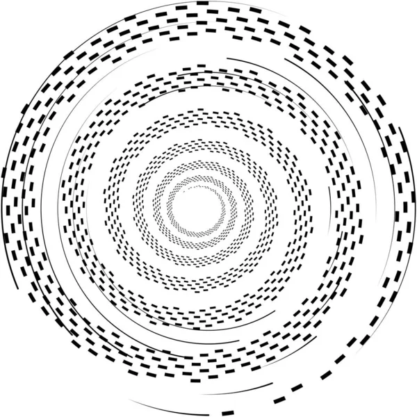 Superposition Abstraite Spirale Tourbillon Vecteur Tourbillon Volute Hélice Vertige Cochléaire — Image vectorielle