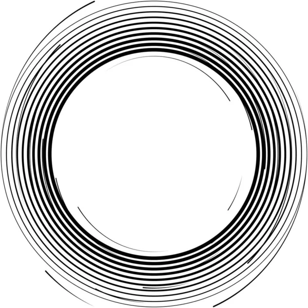 Sovrapposizione Astratta Spirale Vortice Vettore Vortice Voluta Elica Vertigini Cocleari — Vettoriale Stock