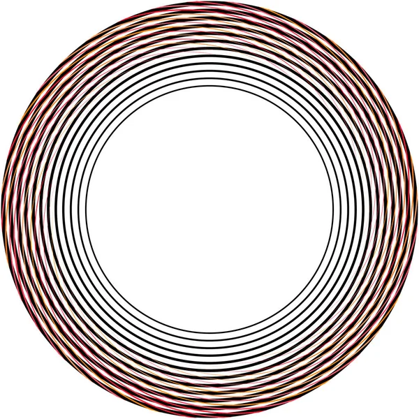 Superposition Abstraite Spirale Tourbillon Vecteur Tourbillon Volute Hélice Vertige Cochléaire — Image vectorielle