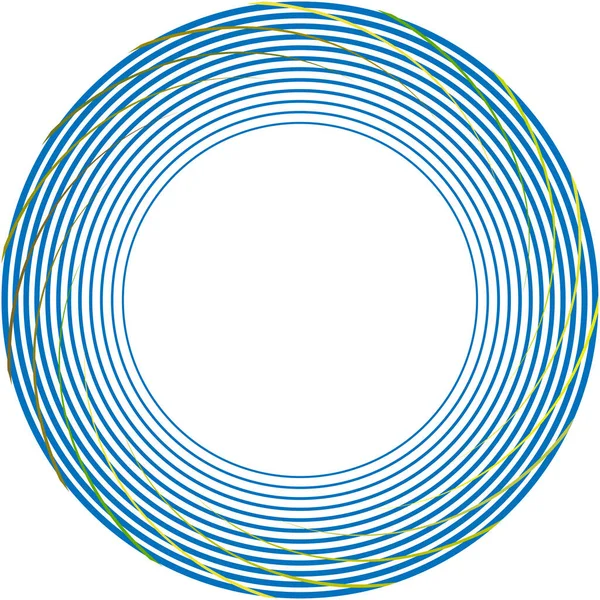 Sovrapposizione Astratta Spirale Vortice Vettore Vortice Voluta Elica Vertigini Cocleari — Vettoriale Stock