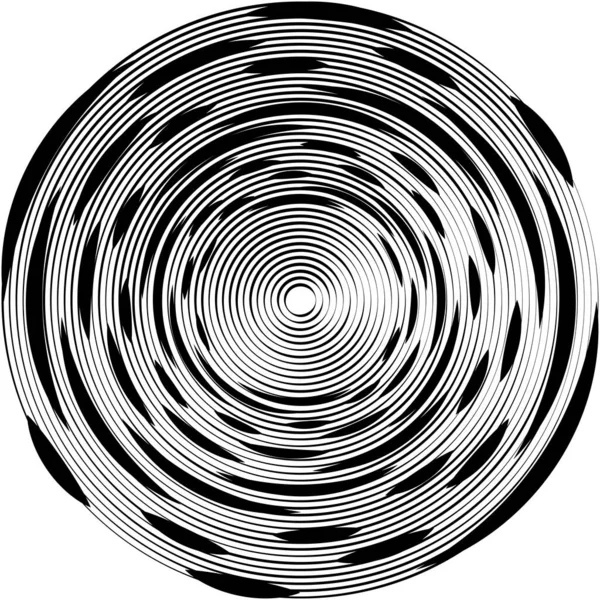 Superposition Abstraite Spirale Tourbillon Vecteur Tourbillon Volute Hélice Vertige Cochléaire — Image vectorielle