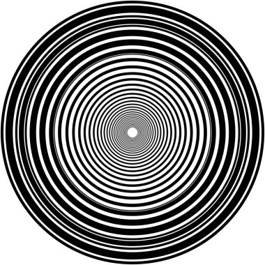 Soyut sarmal, girdap, dönme vektörü örtüşüyor. Volute, helix, koklear vertigo dairesel, geometrik çizim. Soyut çember