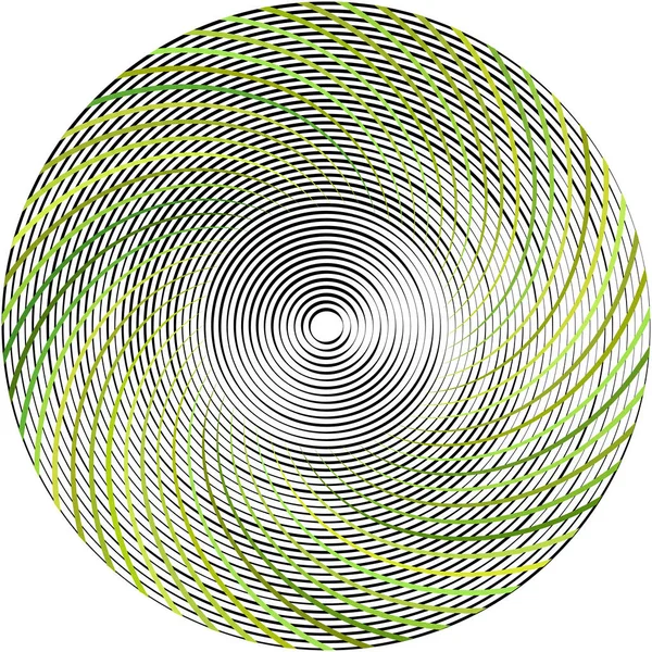 Überlagerung Abstrakter Spirale Wirbel Wirbelvektor Volute Helix Cochlea Schwindel Kreisförmig — Stockvektor