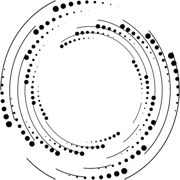 Espiral Abstracta Superpuesta Remolino Vector Giro Voluta Hélice Vértigo Coclear — Archivo Imágenes Vectoriales