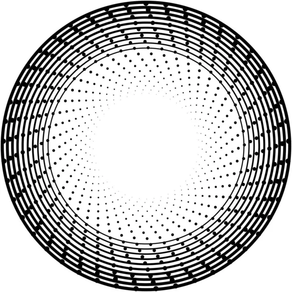 Überlagerung Abstrakter Spirale Wirbel Wirbelvektor Volute Helix Cochlea Schwindel Kreisförmig — Stockvektor