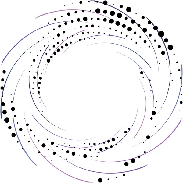 Espiral Abstracta Superpuesta Remolino Vector Giro Voluta Hélice Vértigo Coclear — Archivo Imágenes Vectoriales