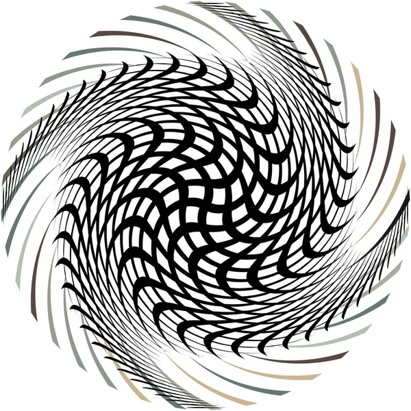 Espiral Abstracta Superpuesta Remolino Vector Giro Voluta Hélice Vértigo Coclear — Archivo Imágenes Vectoriales