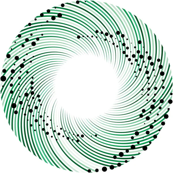 Espiral Abstracta Superpuesta Remolino Vector Giro Voluta Hélice Vértigo Coclear — Archivo Imágenes Vectoriales