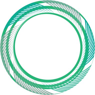 Soyut sarmal, girdap, dönme vektörü örtüşüyor. Volute, helix, koklear vertigo dairesel, geometrik çizim. Soyut çember