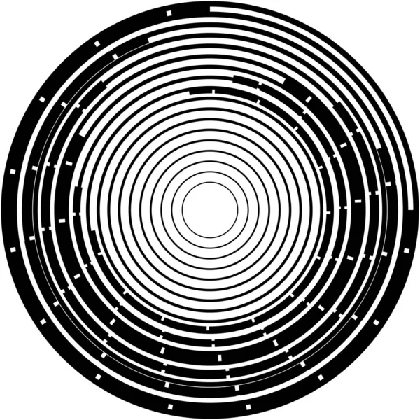 Überlagerung Abstrakter Spirale Wirbel Wirbelvektor Volute Helix Cochlea Schwindel Kreisförmig — Stockvektor