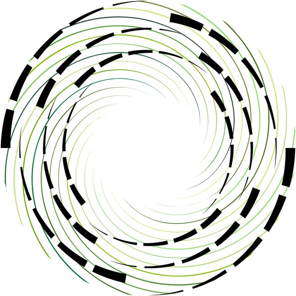 Espiral Abstracta Superpuesta Remolino Vector Giro Voluta Hélice Vértigo Coclear — Archivo Imágenes Vectoriales