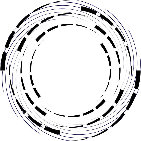 Sobreposição Abstrato Espiral Redemoinho Twirl Vetor Voluta Hélice Vertigem Coclear —  Vetores de Stock