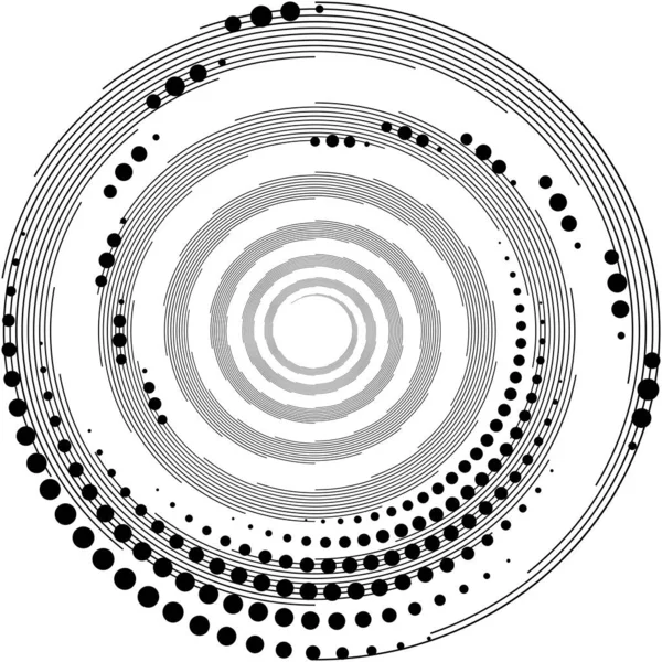 Nakładanie Abstrakcyjnej Spirali Wirowania Wirowania Wektora Objętość Spirala Ślimakowe Zawroty — Wektor stockowy