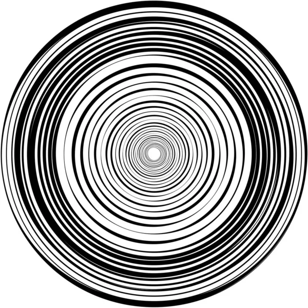 Superposition Abstraite Spirale Tourbillon Vecteur Tourbillon Volute Hélice Vertige Cochléaire — Image vectorielle