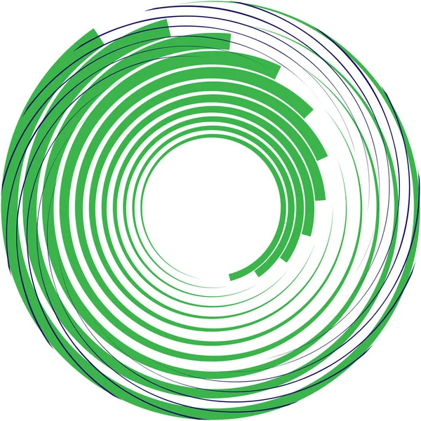 Überlagerung Abstrakter Spirale Wirbel Wirbelvektor Volute Helix Cochlea Schwindel Kreisförmig — Stockvektor