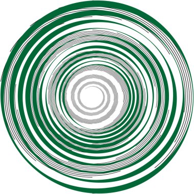 Soyut sarmal, girdap, dönme vektörü örtüşüyor. Volute, helix, koklear vertigo dairesel, geometrik çizim. Soyut çember
