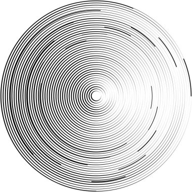 Soyut sarmal, girdap, dönme vektörü örtüşüyor. Volute, helix, koklear vertigo dairesel, geometrik çizim. Soyut çember