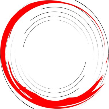 Soyut sarmal, girdap, dönme vektörü örtüşüyor. Volute, helix, koklear vertigo dairesel, geometrik çizim. Soyut çember