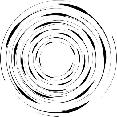Soyut sarmal, girdap, dönme vektörü örtüşüyor. Volute, helix, koklear vertigo dairesel, geometrik çizim. Soyut çember