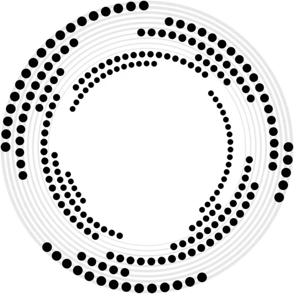 Sovrapposizione Astratta Spirale Vortice Vettore Vortice Voluta Elica Vertigini Cocleari — Vettoriale Stock