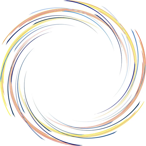 Überlagerung Abstrakter Spirale Wirbel Wirbelvektor Volute Helix Cochlea Schwindel Kreisförmig — Stockvektor