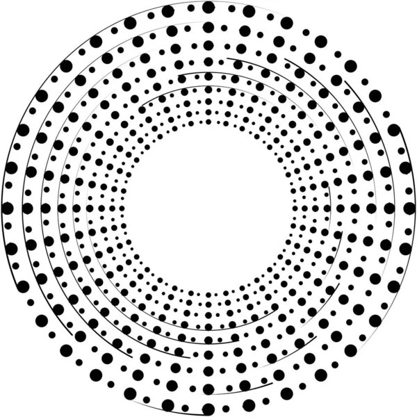 Espiral Abstracta Superpuesta Remolino Vector Giro Voluta Hélice Vértigo Coclear — Archivo Imágenes Vectoriales