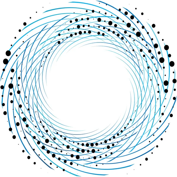 Sobreposição Abstrato Espiral Redemoinho Twirl Vetor Voluta Hélice Vertigem Coclear —  Vetores de Stock