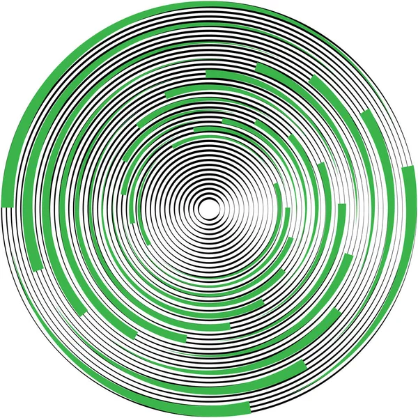 Superposition Abstraite Spirale Tourbillon Vecteur Tourbillon Volute Hélice Vertige Cochléaire — Image vectorielle