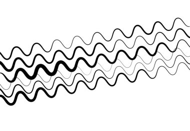 Dalgalı, dalgalı ve dalgalı, dalgalı köşegen, eğimli, eğimli ve eğimli çizgiler, çizgiler soyut siyah ve beyaz, monokrom tasarım ögesi, arkaplan, desen ve doku