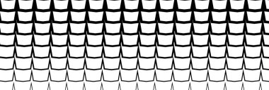 Geniş dikdörtgen biçimi dalgalı, dalgalı, zig-zag, çapraz çizgiler tasarım ögesi, desen dokusu ve arkaplan