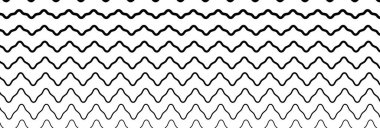 Geniş dikdörtgen biçimi dalgalı, dalgalı, zig-zag, çapraz çizgiler tasarım ögesi, desen dokusu ve arkaplan