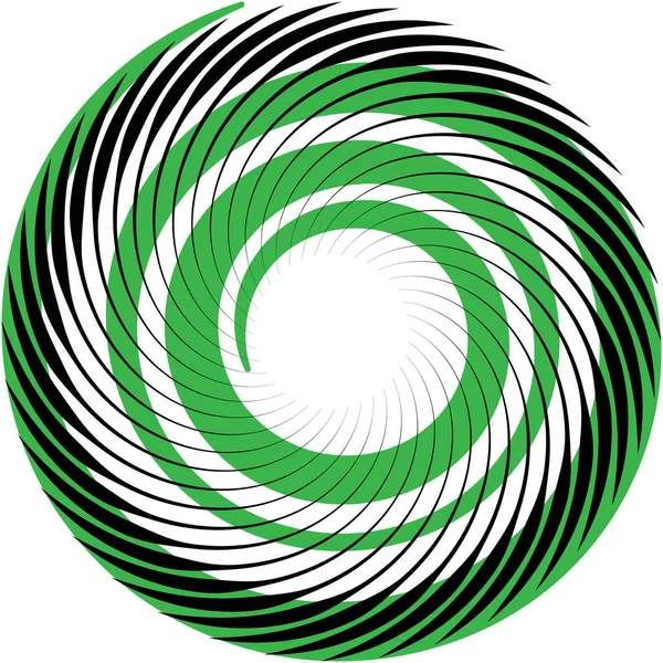 Espiral Abstracta Superpuesta Remolino Vector Giro Voluta Hélice Vértigo Coclear — Archivo Imágenes Vectoriales