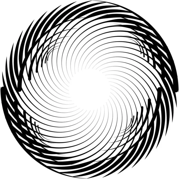 Espiral Abstracta Superpuesta Remolino Vector Giro Voluta Hélice Vértigo Coclear — Archivo Imágenes Vectoriales