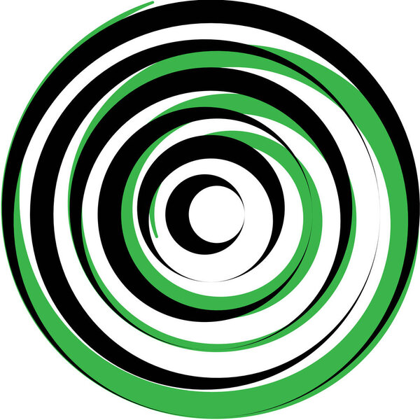 Overlaying abstract Spiral, Swirl, Twirl vector. Volute, helix, cochlear vertigo circular, geometric illustration. Abstract circle