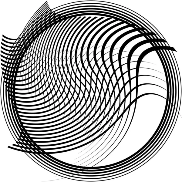 Sovrapposizione Astratta Spirale Vortice Vettore Vortice Voluta Elica Vertigini Cocleari — Vettoriale Stock