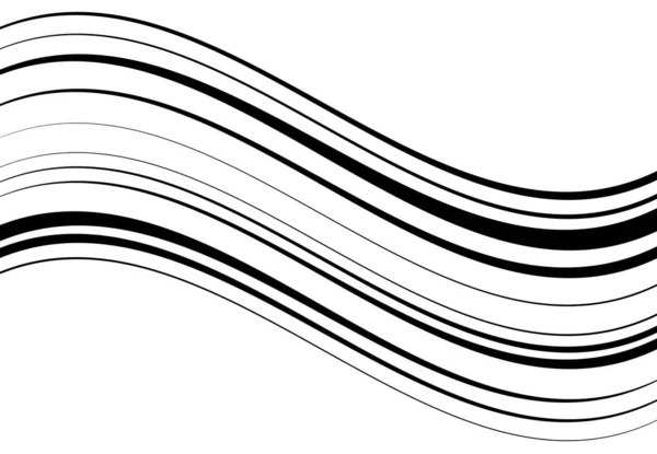 Wellenförmige Wogende Und Wellige Wogende Diagonale Schiefe Schräge Und Schräge — Stockvektor