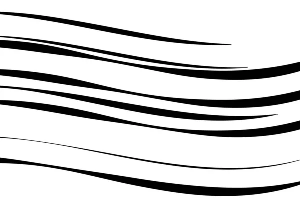 Gelombang Melambai Dan Bergelombang Diagonal Billowy Miring Miring Dan Miring - Stok Vektor