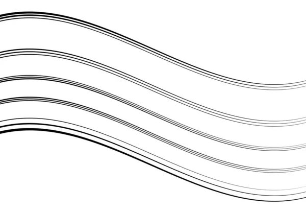 Волнистые Волнистые Волнистые Волнистые Диагонали Косой Наклон Косой Линии Полосы — стоковый вектор