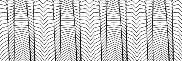 Wavy Waving Zig Zag Cross Cross Lines Design Element Pattern — стоковый вектор