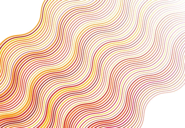 Coloré Ondulé Ondulé Ondulé Diagonale Bouillonnante Olbique Oblique Asymétrique Lignes — Image vectorielle