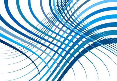 Şebeke, dalgalı, dalgalı, dalgalı, dalgalı çizgiler. Soyut renkli BLUE geometrik arkaplan, doku, arkaplan ve desen