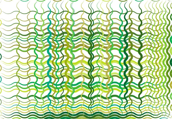 Grid Gaas Van Golvende Golvende Golvende Opgeblazen Lijnen Abstract Kleurrijke — Stockvector