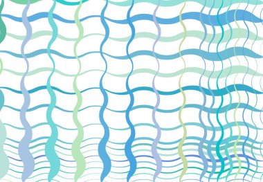 Şebeke, dalgalı, dalgalı, dalgalı, dalgalı çizgiler. Soyut renkli, çok renkli BLUE arkaplan, doku, arkaplan ve desen. kıvrımlı, kıvrımlı çizgiler kafes, ızgara