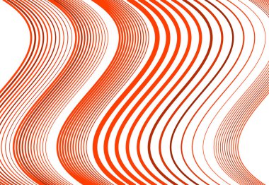 Renkli dalgalı, dalgalı ve dalgalı, dalgalı dikey çizgiler, çizgili soyut tasarım öğesi. Renkli arkaplan, desen ve doku