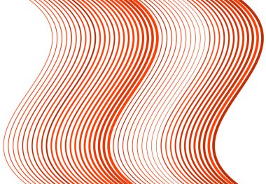 Renkli dalgalı, dalgalı ve dalgalı, dalgalı dikey çizgiler, çizgili soyut tasarım öğesi. Renkli arkaplan, desen ve doku