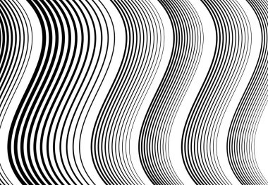 Dalgalı, dalgalı ve dalgalı, dalgalı çizgiler, çizgiler soyut tasarım ögesi, arkaplan, desen ve doku