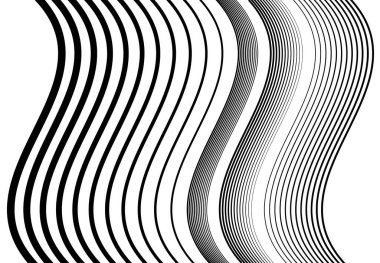 Dalgalı, dalgalı ve dalgalı, dalgalı çizgiler, çizgiler soyut tasarım ögesi, arkaplan, desen ve doku