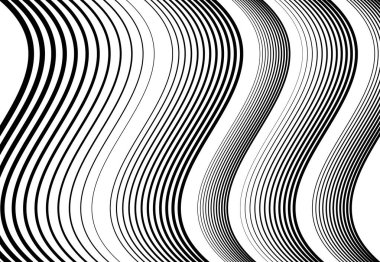 Dalgalı, dalgalı ve dalgalı, dalgalı çizgiler, çizgiler soyut tasarım ögesi, arkaplan, desen ve doku