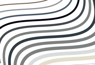 Renkli dalgalı, dalgalı ve dalgalı, dalgalı köşegen, eski ve eğimli, eğik çizgiler, çizgiler soyut tasarım öğesi. Renkli koyu arkaplan, desen ve doku