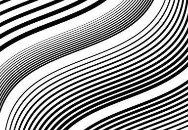 Dalgalı, dalgalı ve dalgalı, dalgalı köşegen, eğimli, eğimli ve eğimli çizgiler, çizgiler soyut siyah ve beyaz, monokrom tasarım ögesi, arkaplan, desen ve doku